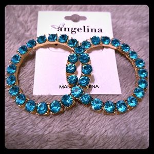 Teal/Blue Earrings